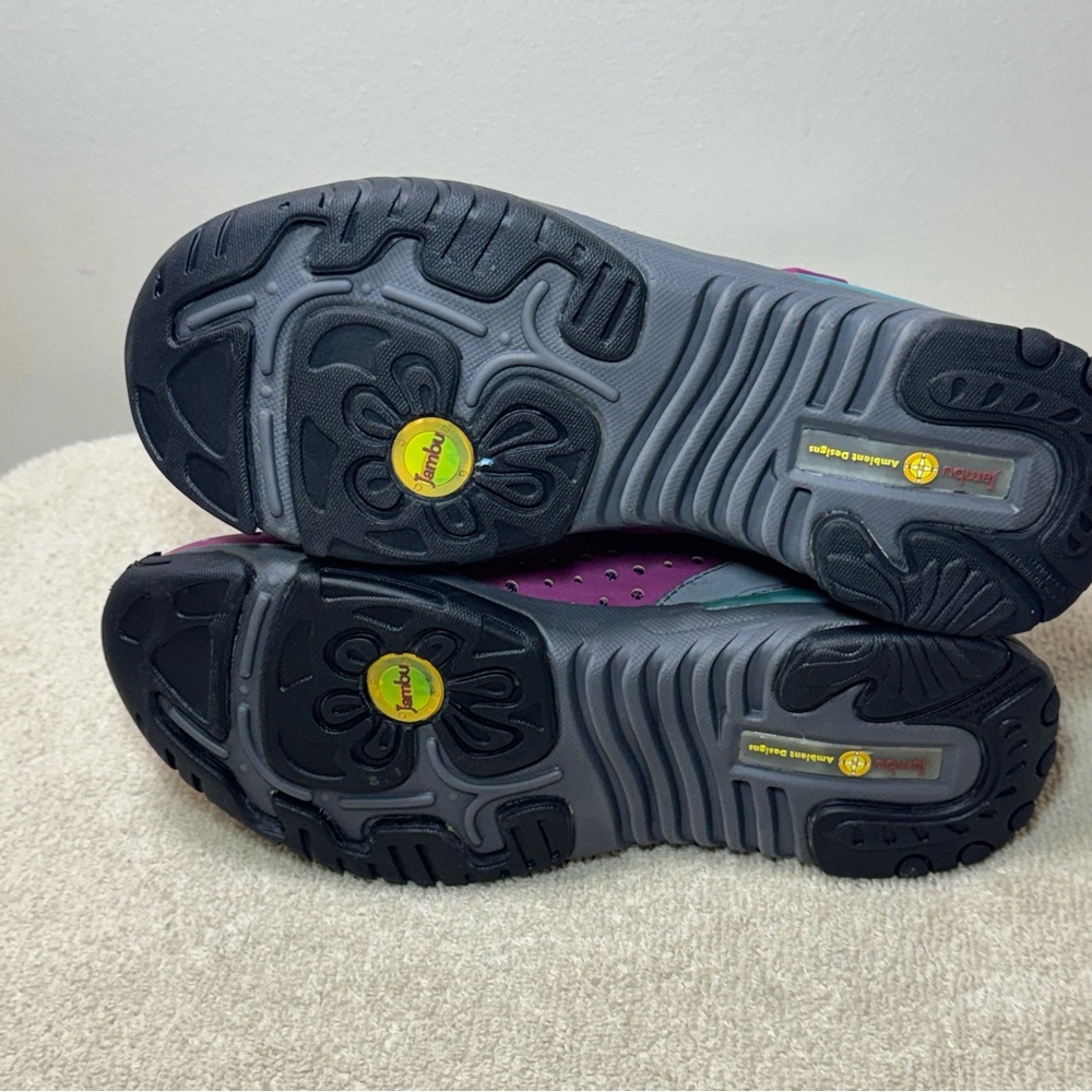 Jambu Women’s 7M Purple Slip On Trail Hiking Water Shoes Sneakers - Picture 6 of 9